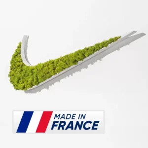 Lettres et logo en Végétal naturel