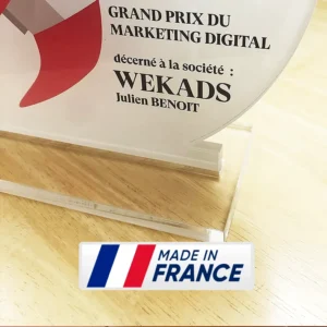 Trophée en Plexiglas ou Bois