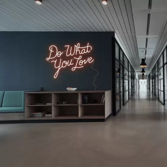 Enseigne Lumineuse Personnalisée Avec Logo - Panneau Néon LED Sur Mesure - Pour Boutique, Bar, Bureau - Décoration Murale Moderne