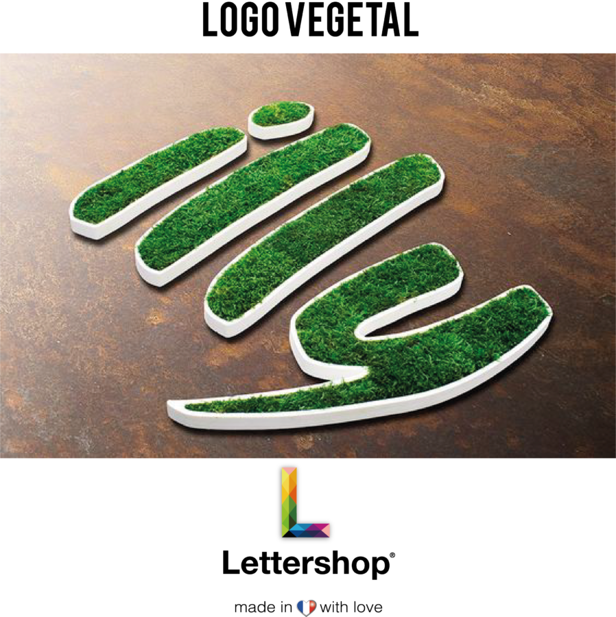 decoration vegetale bureau enseigne