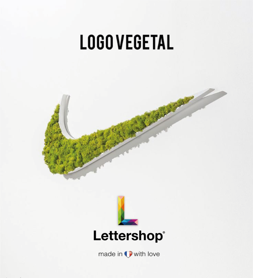 logo vegetal sur mesure lichen