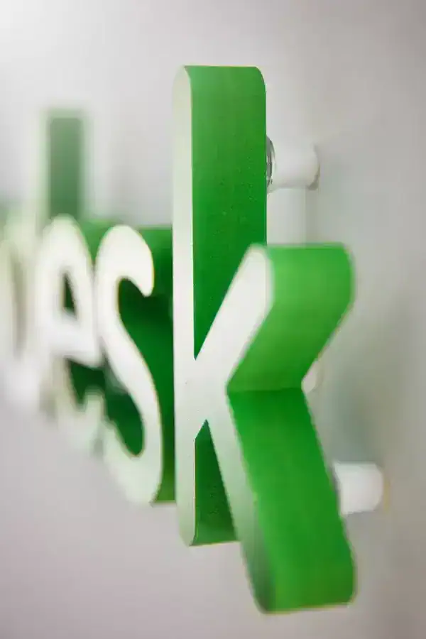 Logo vert servant de référence au projet